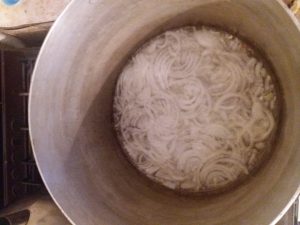 Плов с курицей лук для плова