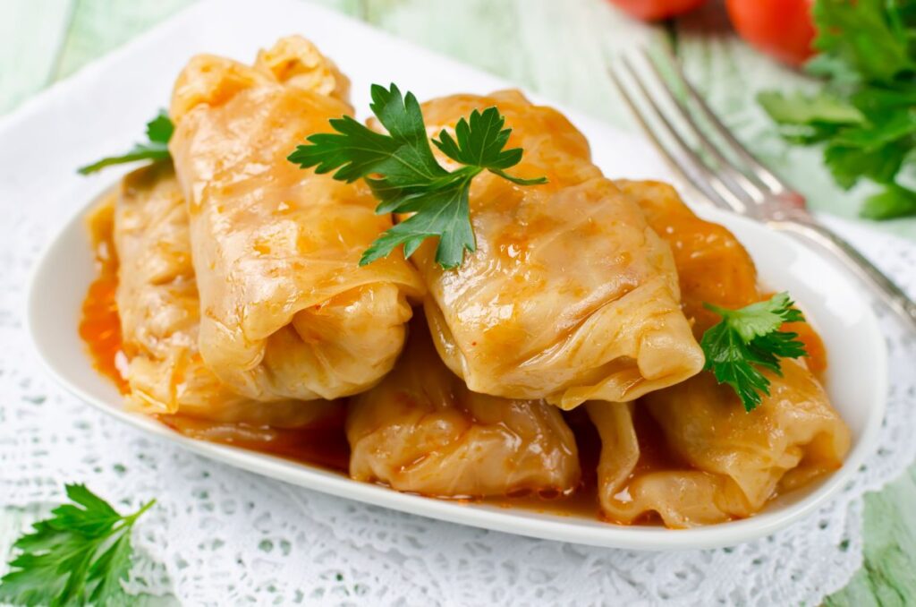 голубцы с индейкой